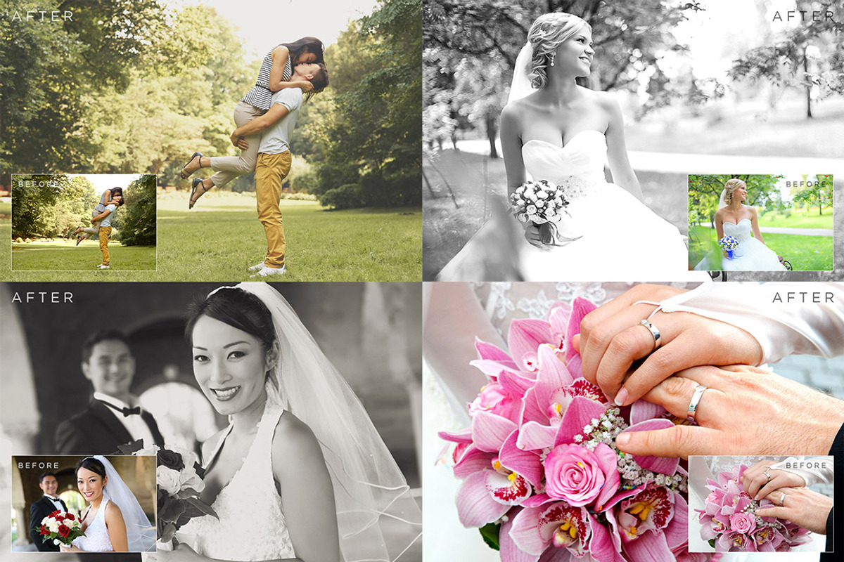 Weddings Photoshop Actions Volume 1, an Action Add-On by ShutterSweets (Photo 4 of 5)