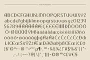 CS Marius Drawn, a Serif Font by Craft Supply Co. (Thumbnail 8 of 8)