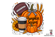 10 Fall Harvest, Autumn Decor PNG, an Illustration by Clipart Bloom (Thumbnail 3 of 11)