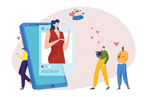 Communication online, social media