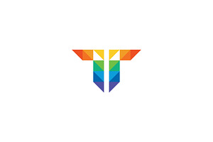 Letter T Pixel Logo, a Branding & Logo Template by Abir Hossain Waffi