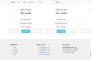 Landing page video background BS3.1., a Landing Page Template by Bootstraptor (Thumbnail 4 of 4)