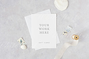BUNDLE: 5x7 stationery mockup pack, a Print Template by White Hart Co. (Thumbnail 9 of 9)