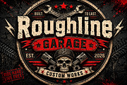 Roughline, a Serif Font by Wow Magic (Thumbnail 3 of 6)