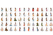 Watercolor Pregnant Clipart, a Graphic by GiraffeCreative (Thumbnail 8 of 9)