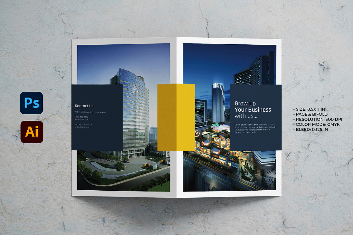 Business Brochure Template, a Brochure Template by SmmrDesign (Photo 1 of 5)