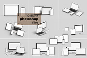Multi Device Mockup - Scene Creator, a Wearable Device Mockup by graphicpages (Thumbnail 3 of 14)