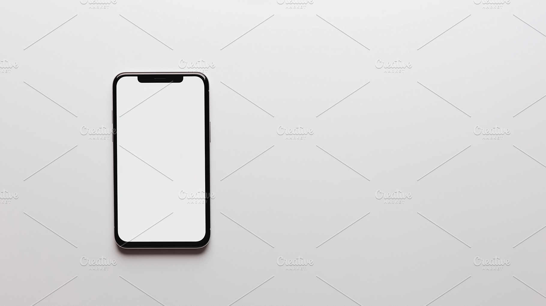 Modern smartphone with a blank white, a Technology Photo by MistyDay