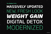 Genius, a Sans Serif Font by Artegra (Thumbnail 4 of 10)