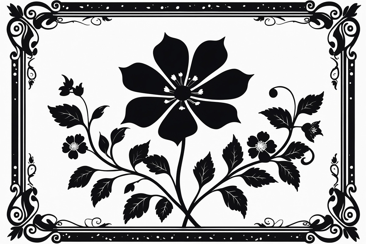 Floral Border Pack, an Illustration by hafijul (Photo 9 of 9)