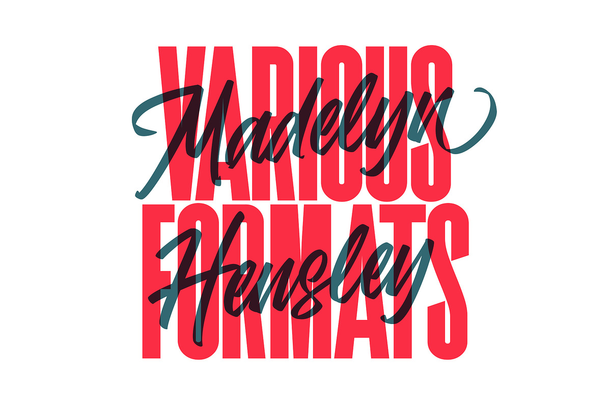 Metroline Script & Sans Pack preview 4