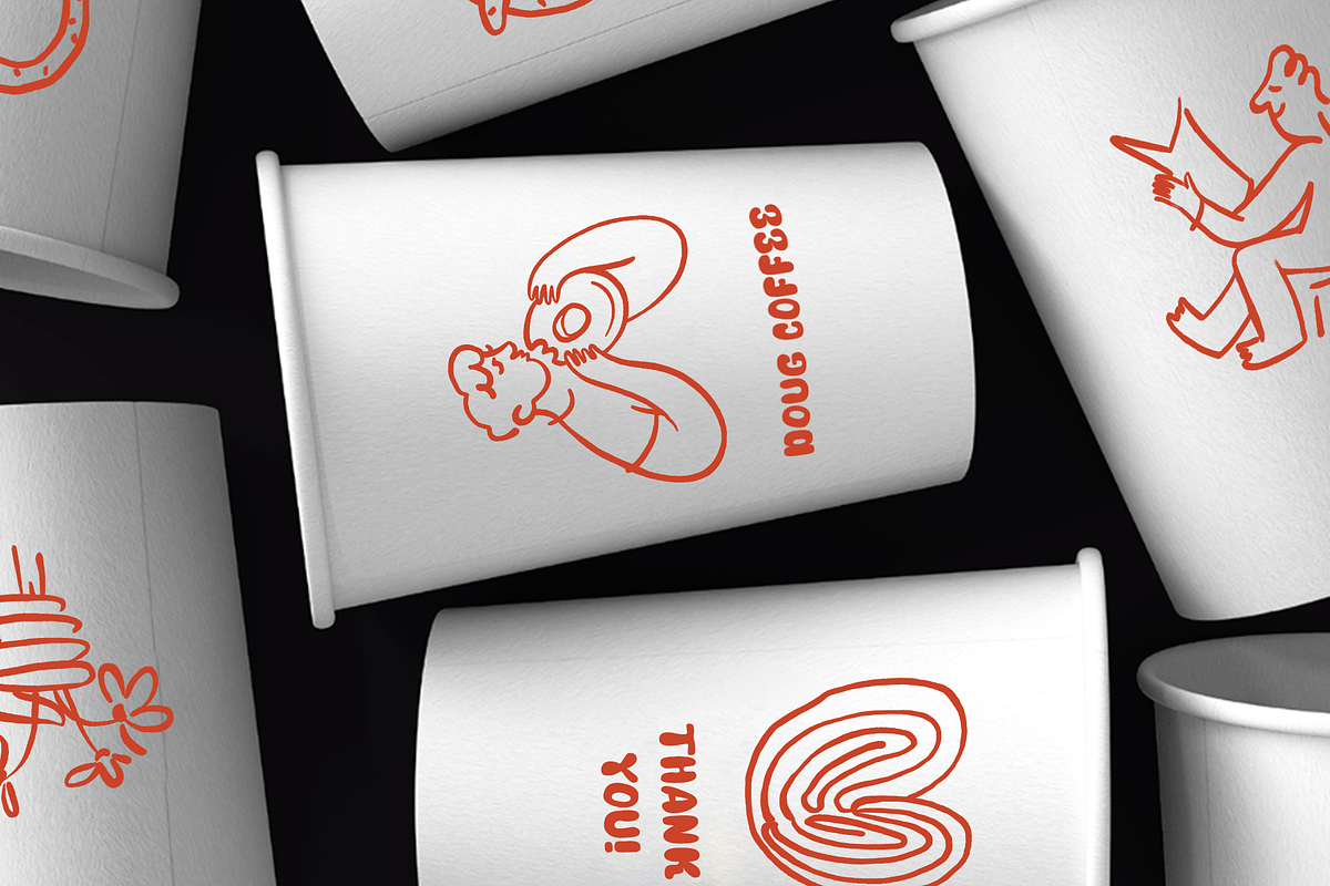 Bakery & Coffee Illustration Set, a Food Illustration by Studio Papercuts (Photo 6 of 10)