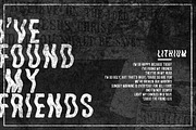 Bleach / Sans-Serif Typeface, a Sans Serif Font by Dylan Roop Design Co. (Thumbnail 4 of 6)