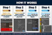 5lb Whey Protein Jar Mockup C3-Pro, a Packaging Mockup by Design Warlord (Thumbnail 10 of 16)