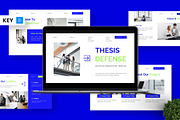 Thesis Defense - Education Keynote, a Presentation Template by Deepslide Studio (Thumbnail 1 of 6)