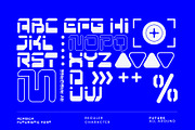 Acanica a Y2K Futuristic Font, a Sans Serif Font by Rasiorise Studio (Thumbnail 2 of 9)
