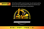 Excavator Heavy Vehicle Logo, a Branding & Logo Template by Guavanaboy (Thumbnail 2 of 4)