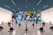 FITNESS GYM Mockup 06, an Advertising Mockup by Northern Kraft (Thumbnail 6 of 6)