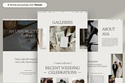 Showit Template Wedding Photographer, a Websites & App Template by Superhero Design Co. (Thumbnail 5 of 5)