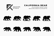California Bear Icon Vector, an Icon by Akatype Studio (Thumbnail 1 of 3)