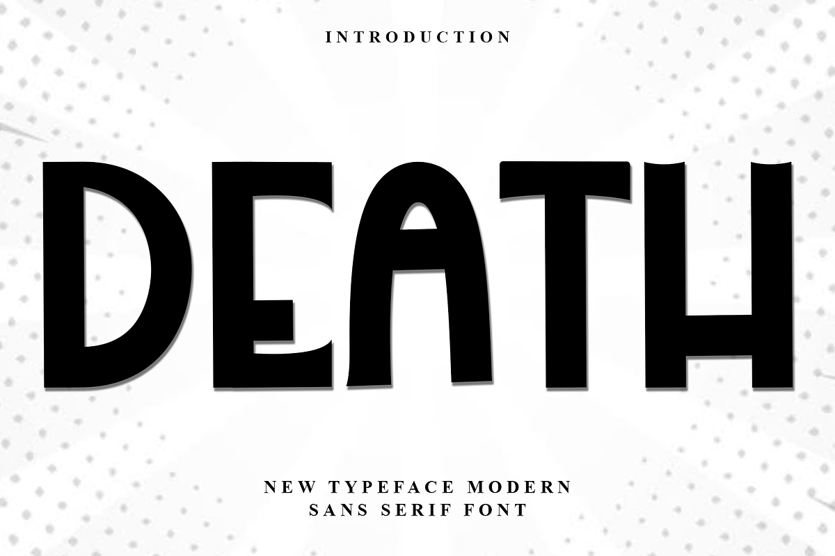 Death, a Script Font by FreshTypeINK (Photo 1 of 6)