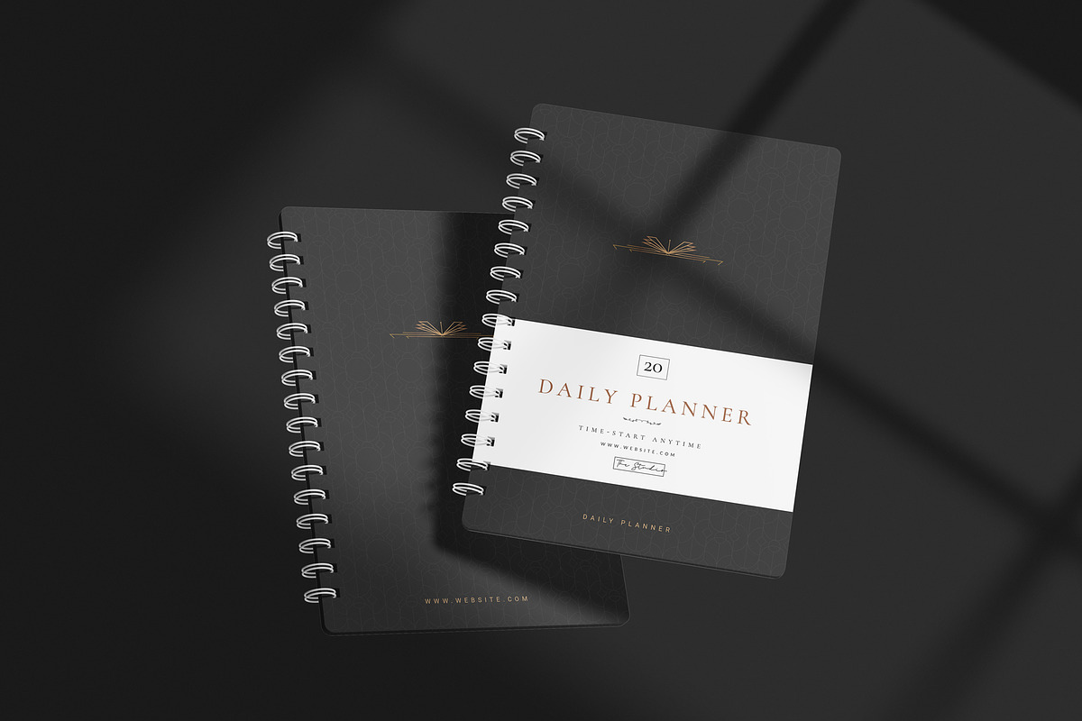 Planner & Notebook Template, a Stationery Template by DesignCrest (Photo 7 of 10)