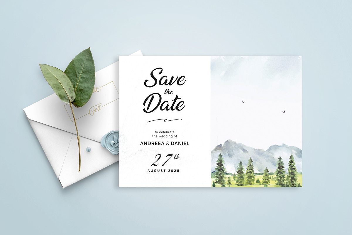 Wedding Invitation, an Invitation Template by Human Made (Photo 4 of 5)