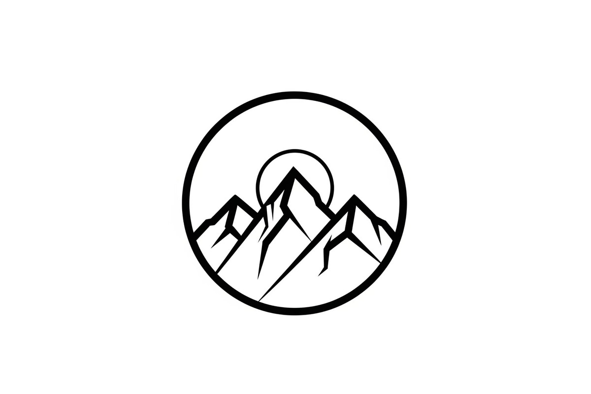 Mountain Sunrise Circle Bundle, an Illustration by Designs_River (Photo 9 of 31)