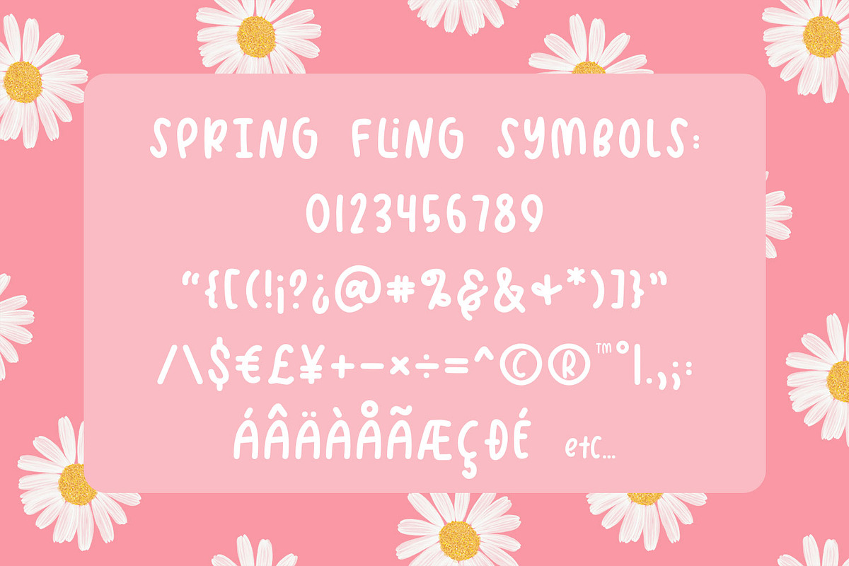 Spring Fling, Bubbly Sans Font, a Sans Serif Font by Jordyn Alison Designs (Photo 11 of 11)