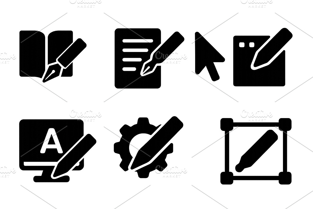 Creative tools for digital design, a Technology Illustration by ZinetroN