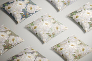 White Peonies Watercolor Collection, a Pattern Graphic by Alisa Fimen Design (Thumbnail 7 of 13)