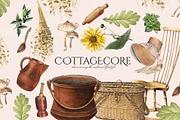 Cottagecore Clipart Set, a Healthcare Illustration by Secret Helper (Thumbnail 1 of 7)