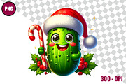 Christmas Pickles Clipart Bundle, a Decorative Illustration by taramija (Thumbnail 24 of 26)