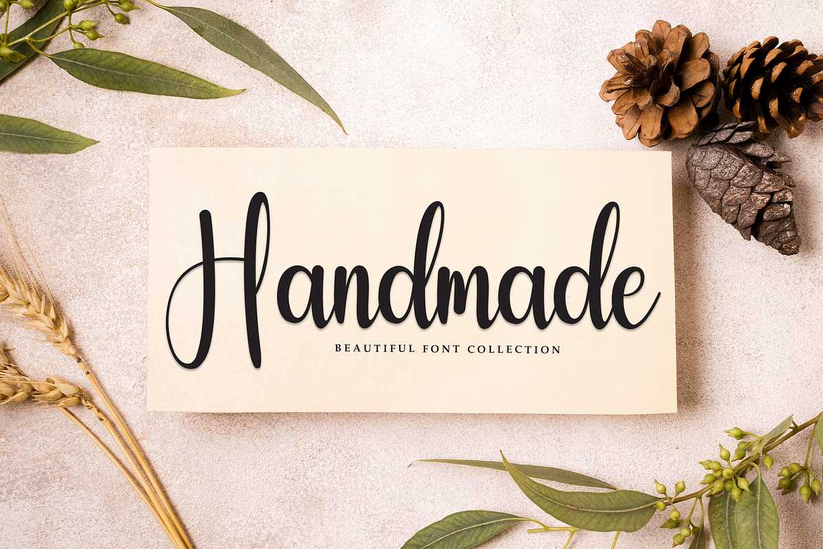 Glittering | Script Font, a Handwritten Font by Scratchones (Photo 3 of 9)