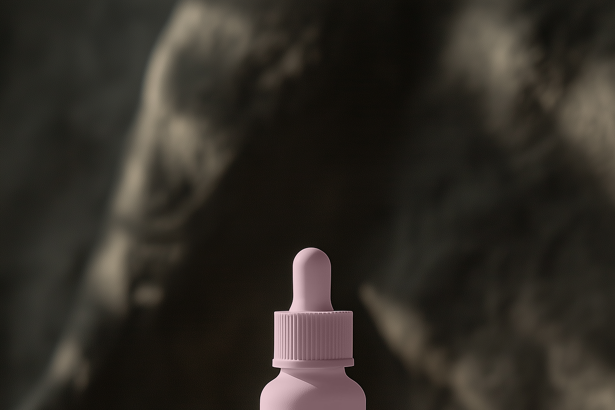 Amber Glass Dropper Bottle Mockups, a Packaging Mockup by Mockupdaddy (Photo 4 of 7)