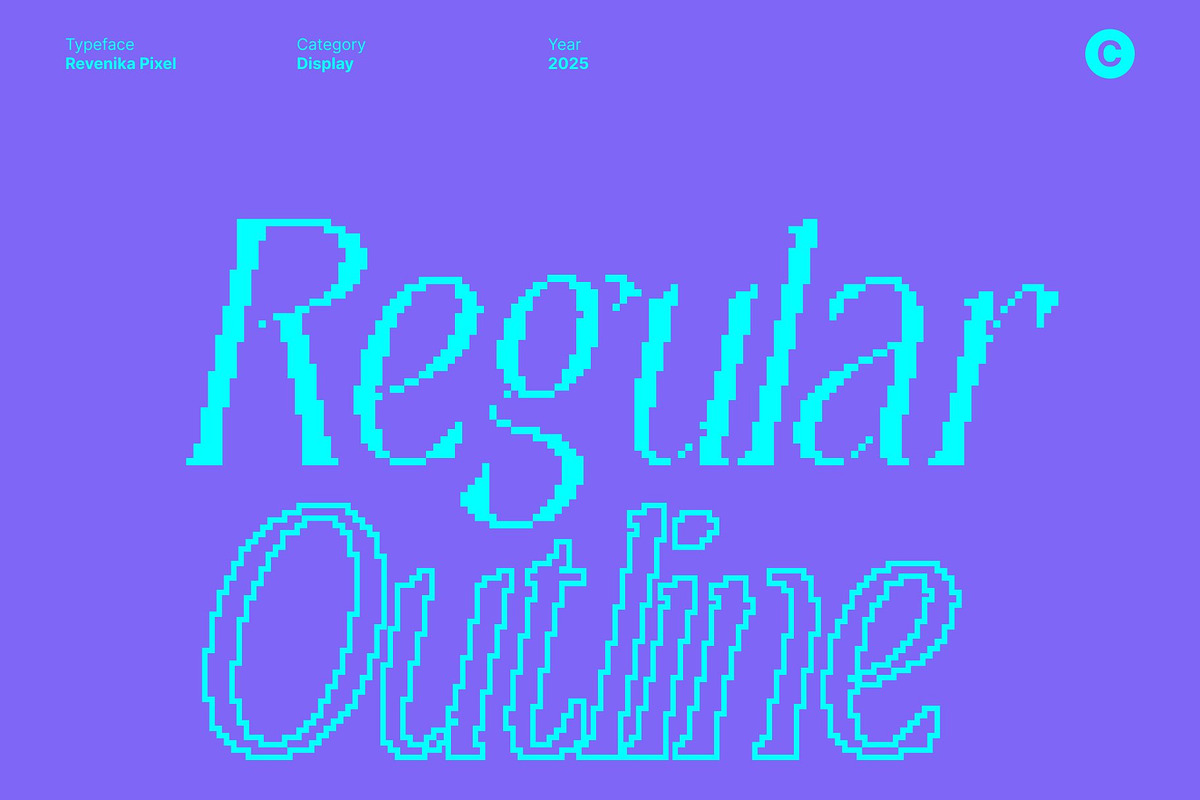 Revenika Pixel, a Sans Serif Font by Craft Supply Co. (Photo 3 of 8)