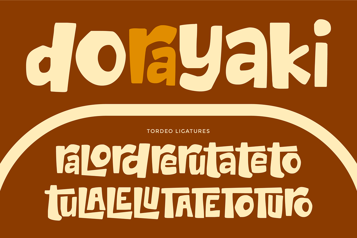 Tordeo - Unique Display Font, a Sans Serif Font by Flawless And Co (Photo 8 of 10)
