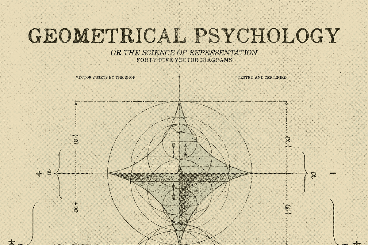 Geometrical psychology diagrams, an Object Graphic by The Shop (Photo 1 of 12)
