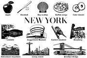 New York State Vector Clipart, an Object Illustration by FITALARTSNEDIGI (Thumbnail 2 of 6)
