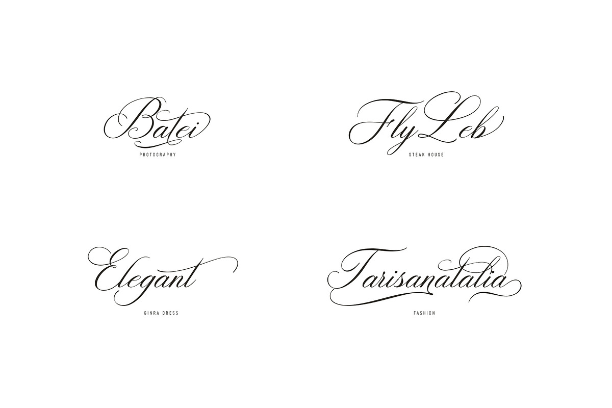 Martha Ruth Script, a Script Font by Realtype (Photo 9 of 9)