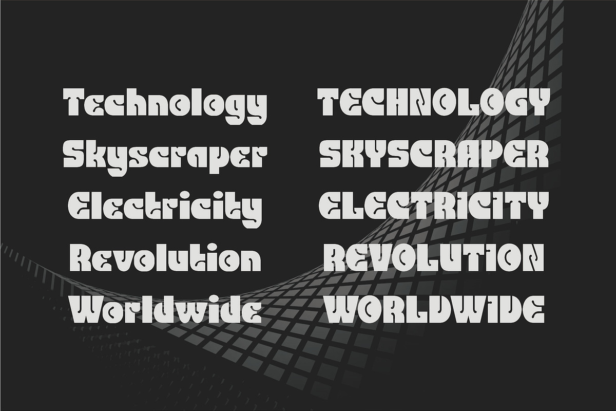 CYBER SHARKS - Futuristic Typeface, a Sans Serif Font by Havinkpen (Photo 5 of 6)