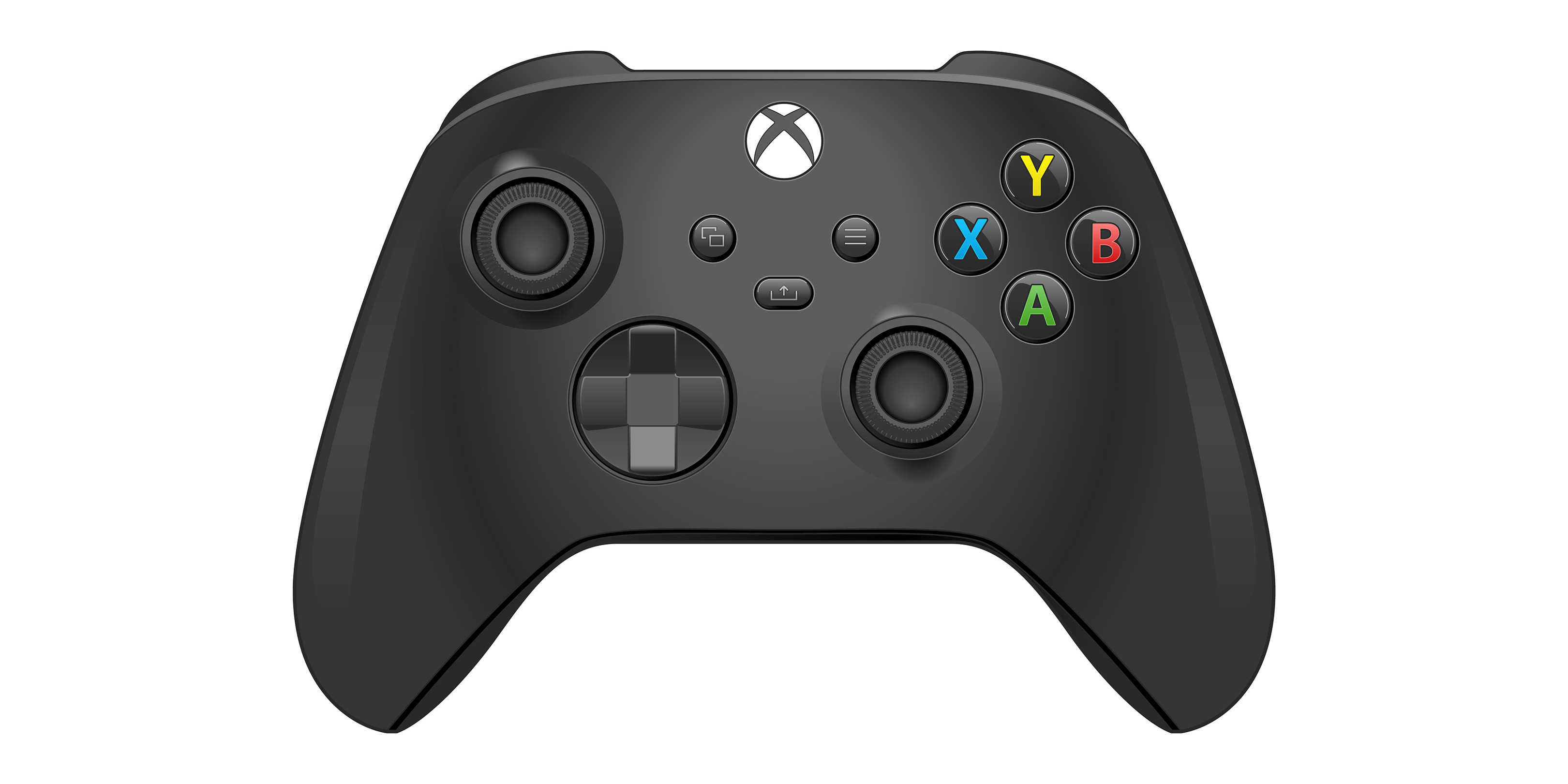 XboxX-Controller Vector Drawing, a Sport Illustration by