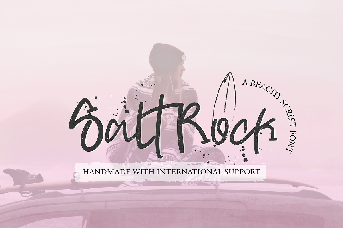 SaltRock | Beachy Script