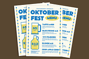 Oktoberfest Menu, a Stationery Template by Gumico Studio. (Thumbnail 2 of 3)
