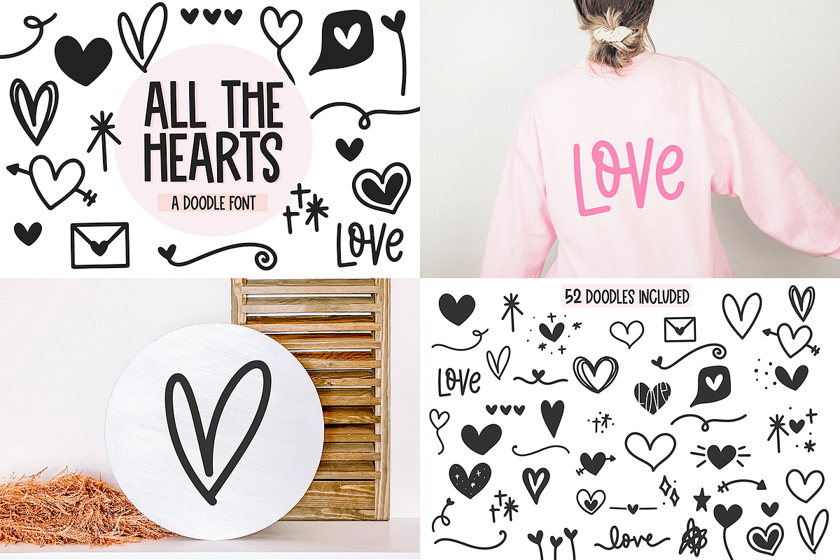 Love Font Bundle | 10 Cute Fonts, a Handwritten Font by KA Designs (Photo 12 of 12)