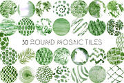 Tropical Mood Mosaic, a Texture Graphic by Cat In Colour (Thumbnail 4 of 7)