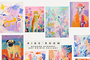KIDS' ROOM PRINTS GALLERY, a Background Graphic by Lana Elanor (Thumbnail 9 of 10)