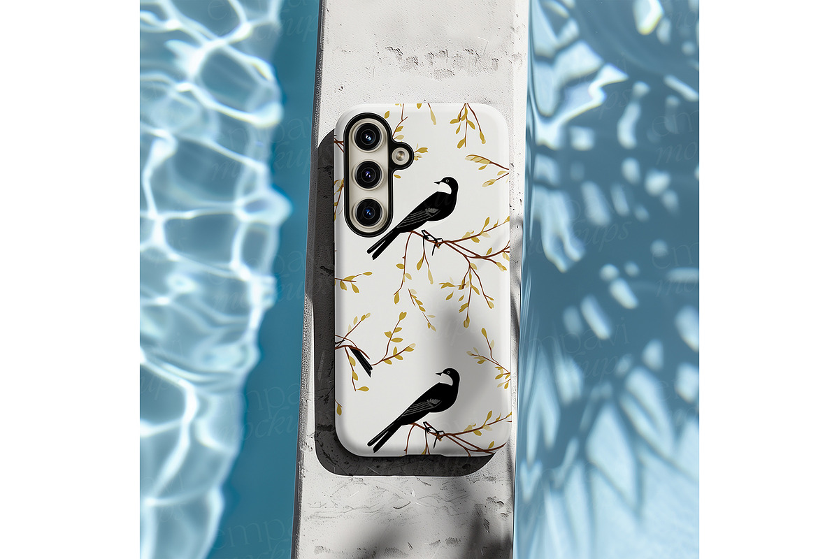 Phone Case Mockup, Galaxy S24 Mockup, an Android Mockup by EmpaviMockups (Photo 2 of 6)