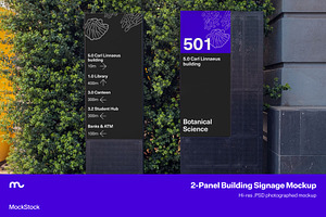 Building Signage Mockup Bundle