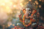 Ganesha, the Hindu deity, a Photo by Pavel_design (Thumbnail 1 of 2)